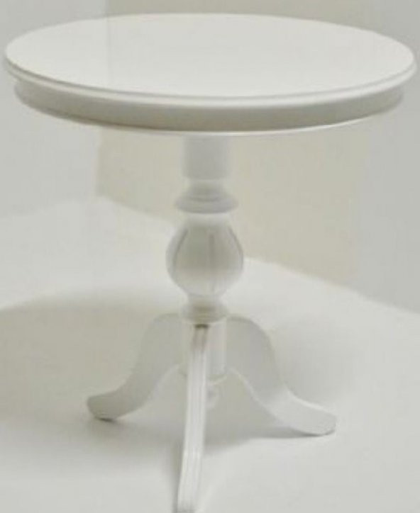 Fiskos ST 17748 Baba ayak Model Parlak Kayın Arslan ayak MDF tabla Parlak Beyaz - Resim 2