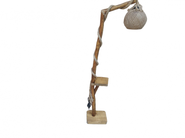 Lambader 17717 Eko ATMACA Tekli Doğal malzeme Kuru Zeytin çam dalından yapım El Yapım - 5