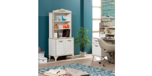 Kitaplık 14424 Urlu COUNTRY İnovasyon Model Hard suntalem Yüksek ayak Kutuda sevk - 2