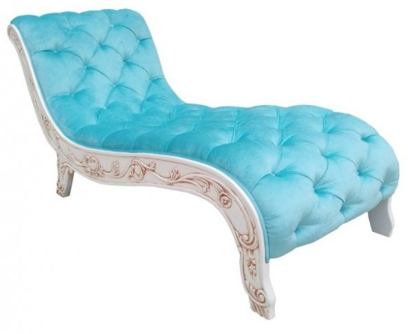 Jozefin 17623 Dekoratif Çok Amaç Dinlenme Model Kayın ASLAN ayak Kapitone El yapı - 3