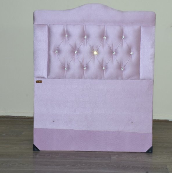 Başlık 100 Lük 17505 Tay Tüy Pembe Kumaş Dolgun Kapitone Model El Yapım - 2