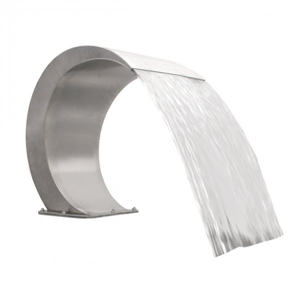 Havuz 17442 şelale Kobra 900-600 mm 316 kalite 1,2 mm Paslanmaz çelik El Yapım