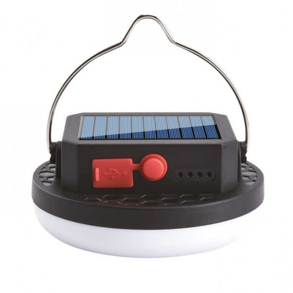 Panther 800 Lümen USB Şarjlı Solar Kamp Lambası PT-2028