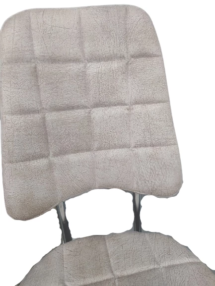 Sandalye 17313 İNCİ Metal transmisyon Çelik nikelaj Ort oturum Örgü kumaş Elyapı - Resim 4