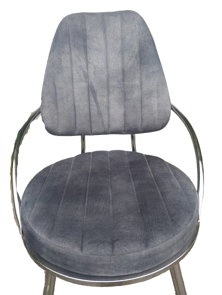 Sandalye 17312 SÜMBÜL Model Metal nikelaj Ortopedik oturum Örgü kumaş El Yapım - 8