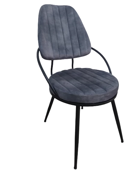 Sandalye 17312 SÜMBÜL Model Metal nikelaj Ortopedik oturum Örgü kumaş El Yapım - 6