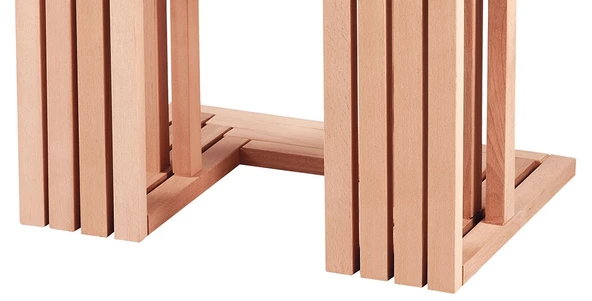 Zigon 16803 C Model Sehpa KAYIN Aslan tekerlek Ayak MDF tabla Kutu sevk EL Yapım - Resim 3