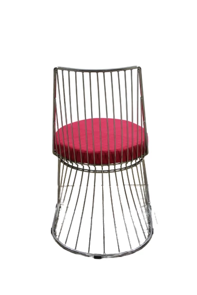 Sandalye 16610 TEL Model Metal KROM kaplama Sepet ayak 1Ad Baby face kumaş döşem - Resim 6