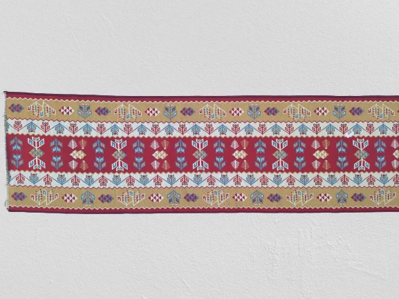 Kilim Antik 14587 Otantik Desen Model 80'*300 cm 2.4 m² Natüre boya  El yapım