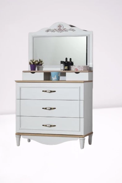 Şifonyer 14420 Urlu COUNTRY İnovasyon Model Beyaz Hard suntalem Kalite Yüksek ayak