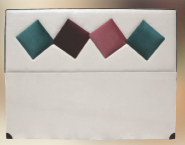 Başlık ALC ELİT Baby Face Kumaş Modern Kapitone KREM YEŞİL Renk 90 cm El Yapım - Resim 5