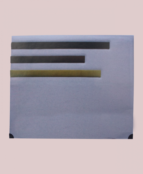 Başlık ALC FLAMİNGO Babyface Kumaş Modern Kapitone Beyaz Kahverengi 90cm El Yapım - Resim 2