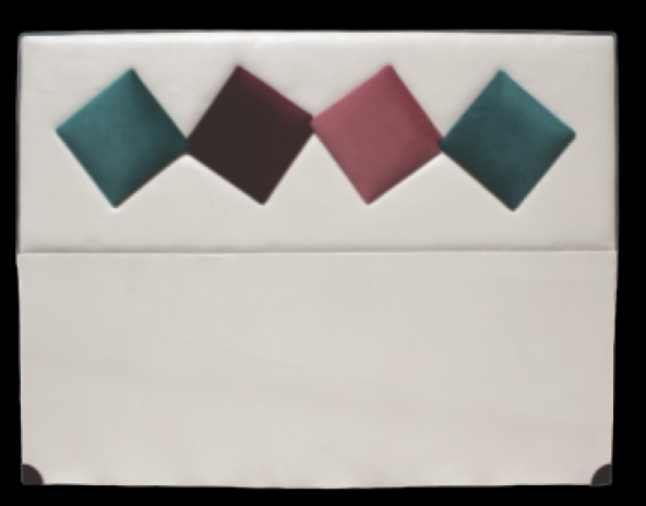 Başlık ALC ELİT Baby Face Kumaş Modern Kapitone KREM YEŞİL Renk 90 cm El Yapım - Resim 6