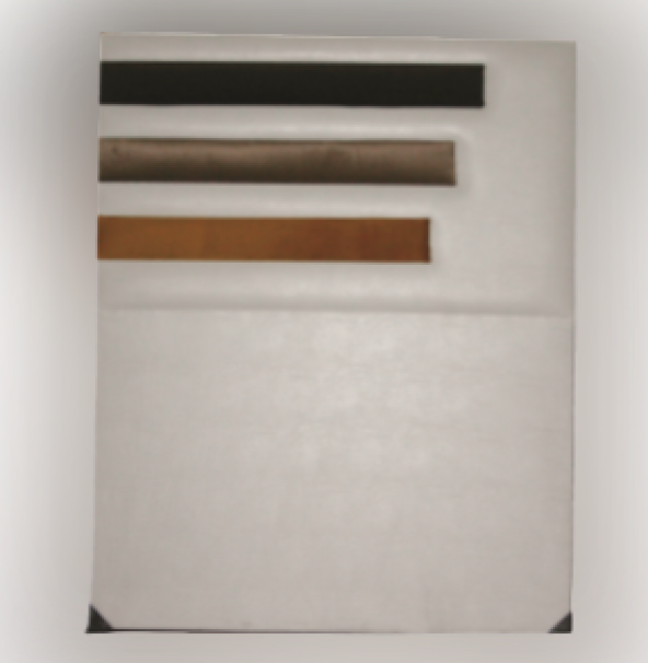 Başlık ALC Paris Model 90cm Baby Face Kumaş Kapitone Beyaz Kahvereng Renk Elyapım - Resim 6