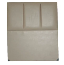 Başlık 14305 Alc Sedef 90 lık Suni Deri Krem Dilimli Tek Kişilik Başlık - 3