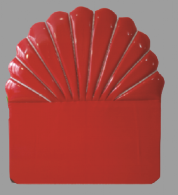 Başlık ALC MİDYE Model SUNİ DERİ Kumaş Modern Kapitone KIRMIZI Renk 90cm El Yapım - Resim 4