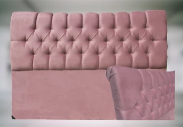 Başlık 14308 Alc Venüs  150 lik Tay Tüy Pembe Kapitone Çift Kişilik Başlık - 4