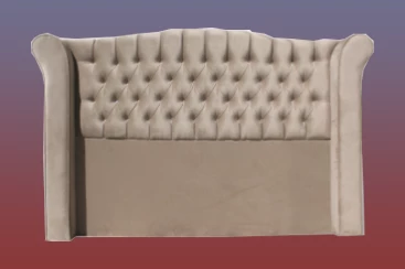 Başlık 14288 Alc Grand 150 lik Tay Tüy Açık Kahve Kapitone Çift Kişilik Başlık - Resim 2