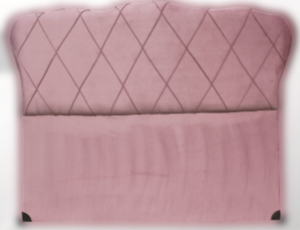 Başlık ALC GONDOL Model 90 Cm Kapitone Baby Face Pembe Kumaş Döşeme El Yapım