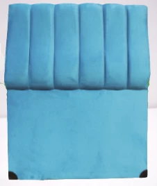 Başlık 14261 Alc Santa 90 lık Tek Kişilik Tay Tüy Mavi Dilimli Başlık - 4