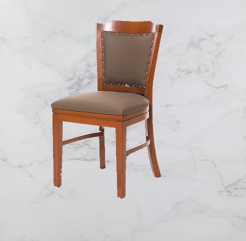 Sandalye 14213 Zus051 GABARELİ Klasik MODEL Kayın Ayak BabyFac Antrasit Döşem - Resim 3