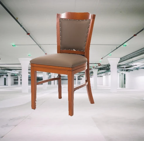 Sandalye 14213 Zus051 GABARELİ Klasik MODEL Kayın Ayak BabyFac Antrasit Döşem - Resim 6