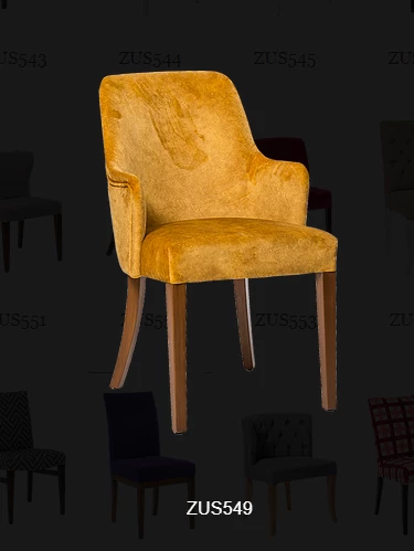 Sandalye 14207 ST Zus082 PAPEL Yarım Kolçak Model Kayın Babyface Kumş ElYapım - 5