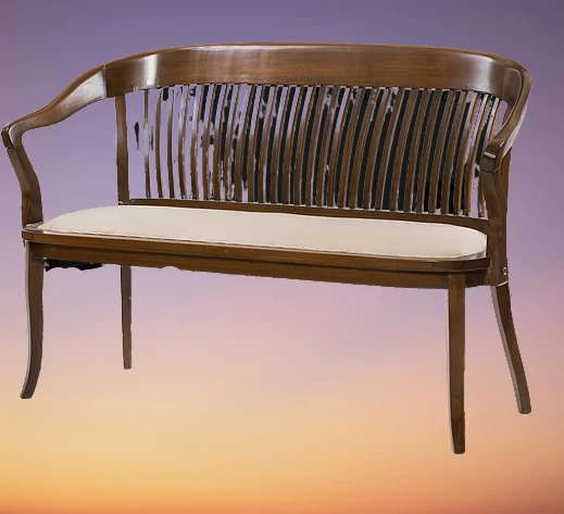 Sandalye ST 14195 Zus136 KAFES İKİLİ Bahçe-Balkon Tip Kayın RETRO Ayak ELYapm - 5