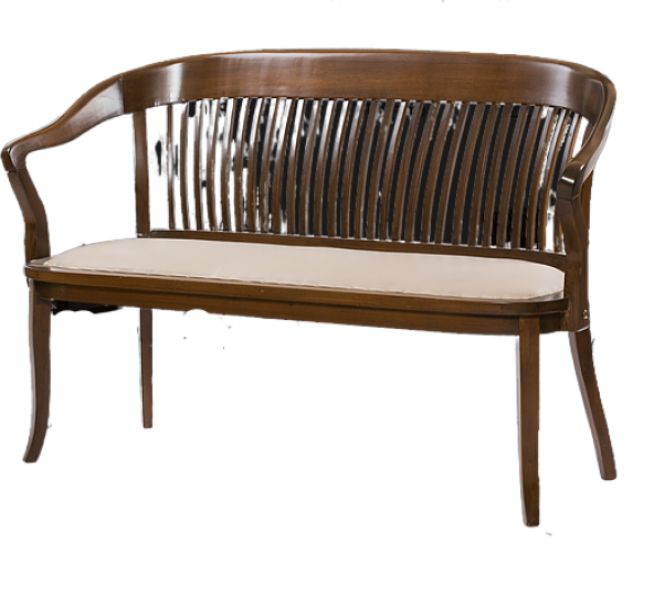 Sandalye ST 14195 Zus136-136 KAFES İKİLİ Bahçe-Balkon Tip Kayın RETRO Ayak ELYapm