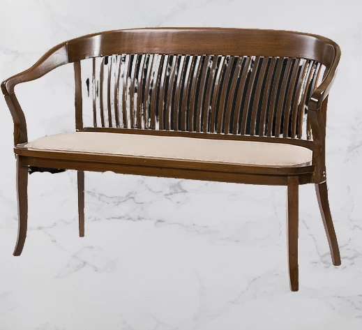 Sandalye ST 14195 Zus136 KAFES İKİLİ Bahçe-Balkon Tip Kayın RETRO Ayak ELYapm - 3