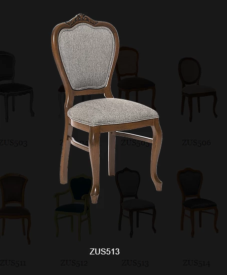 Sandalye ST 14198 Zus028 AVANGART Klasik Aslan Ayak Oyma Örgü Kırçıl GRİ Kumş - 3
