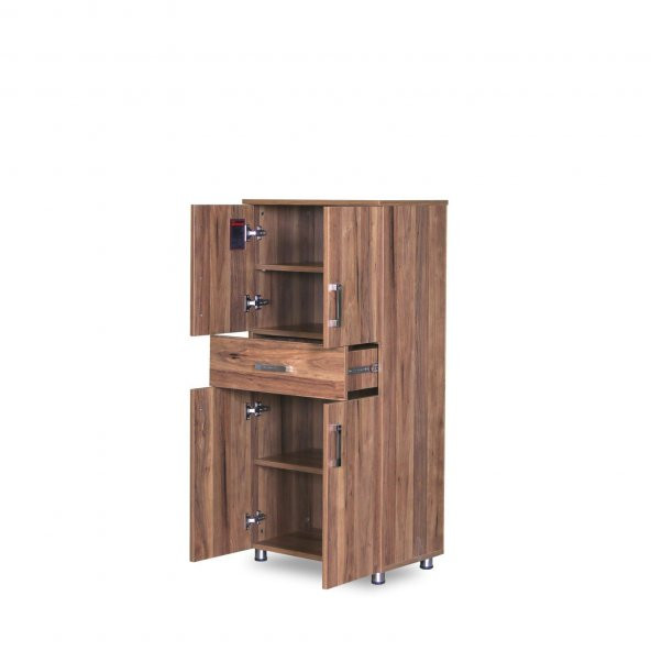Dolap Çok Amaç 14205 Model Parlak Ceviz Hard Parlak Suntalem 130 El Yapım - 3