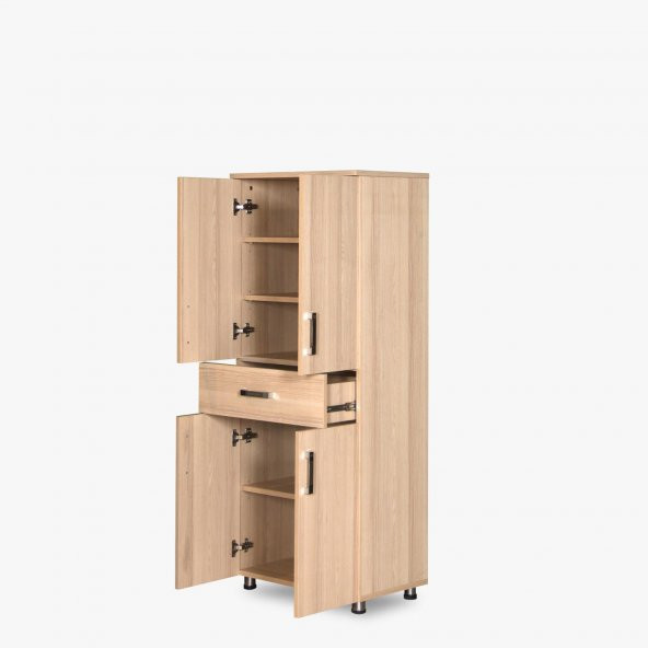 Dolap 14022 Çok Amaç Model Parlak Carnen renk Hard Parlak Suntalem 130 El Yapım