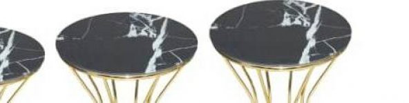 Brc Zigon 13890 KUM SAATİ Model Siyah Mermer TEMPER cam Metal GOLD Renk El yapım - 4