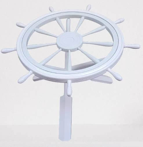 Orta sehp 13825 Dümen Model Kayın Çapraz X Ayak Parlak Beyaz Lake Boya El Yapım - 5