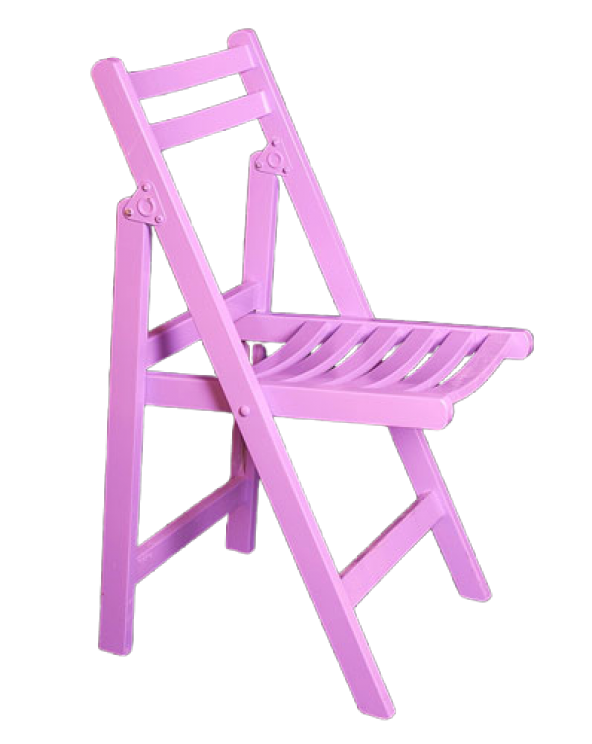 Sandalye ST KATLANIR Az yer işgal eder araç bagaj Kayın ayak Parlak Lilac Ürün