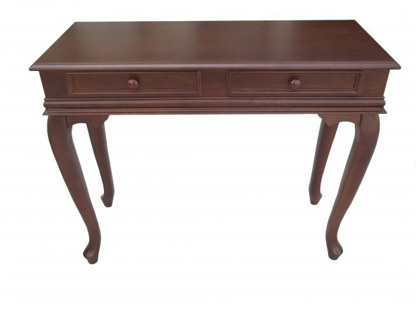 Dresuar 13690 Çift ÇEKM Kayın Aslan Ayak Kayın Kaplama Natüre Ceviz Boya El Yapım - 3