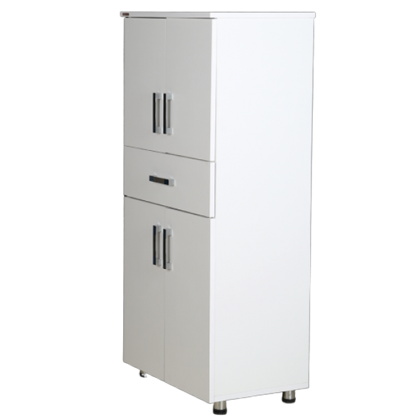 Çok Amaçlı 13628 Dolap Hard Parlak BEYAZ Suntalem 4Raf Kutu sevk 180 El Yapım