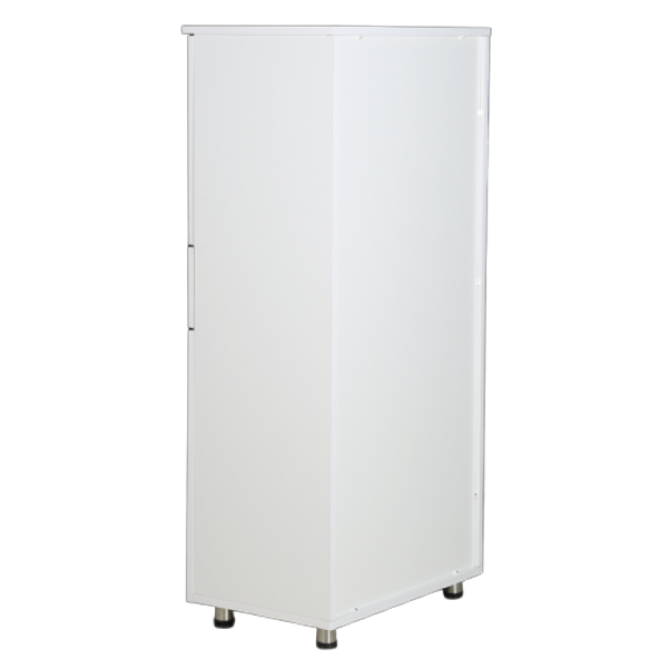 Çok Amaçlı 13628 Dolap Hard Parlak BEYAZ Suntalem 4Raf Kutu sevk 180 El Yapım - 4