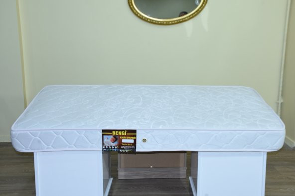 Yatak 13529 Full Ortopedik Lüx Pamuklu Kumaş Çift Taraf Jakarlı Model 100*200 cm - 2