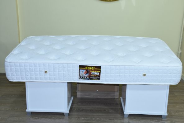 Yatak 13530 Full Ortopedik Lüx Pamuklu Kumaş Çift Taraf Jakarlı Model 90*190 cm - 2