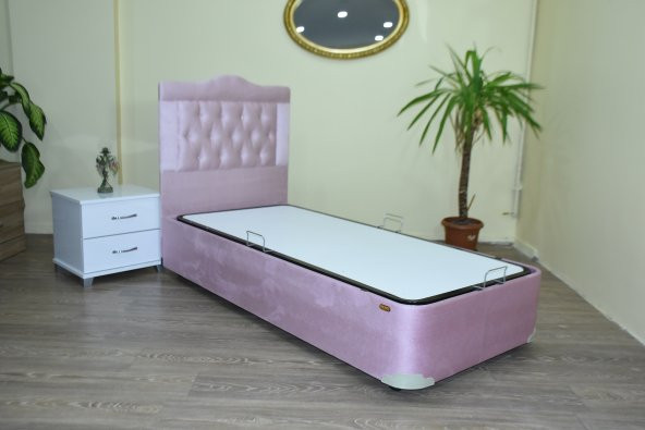 Baza-Başlık 13435 Tay Tüy Model  Kumaş Kapitone başlık Metal Çelik100*200 El Yapım - 2