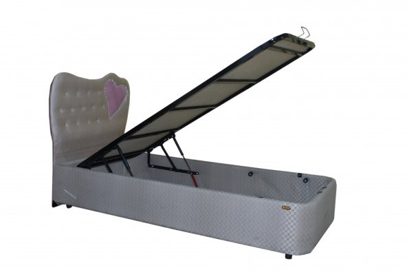 Baza-Başlık 13432 STANDART Kumaş MODEL Kapitone Kalp başlık Metal 90*190 ElYapım - 2