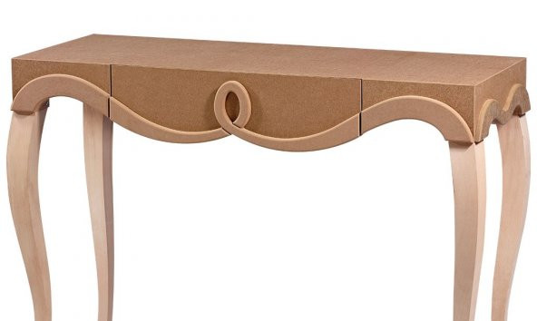 Dresuar 13325 CNC kabartma AVANGART kayın Aslan Model HAM Torna Ayak çekm El Yapı - 2