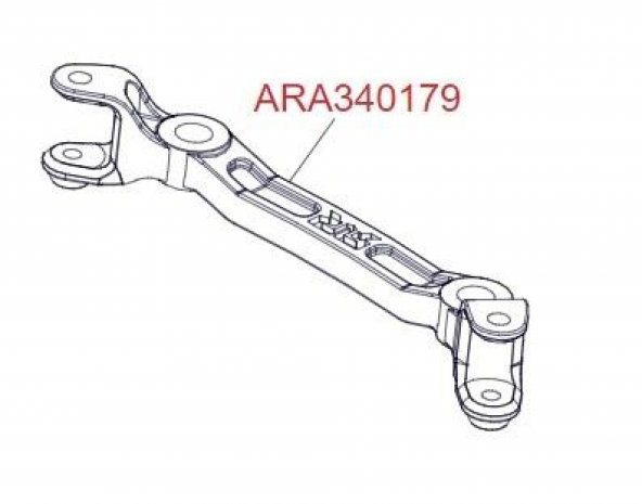 Arrma 3S Blx Ackerman Bağlantısı Plastik Aparat - 3