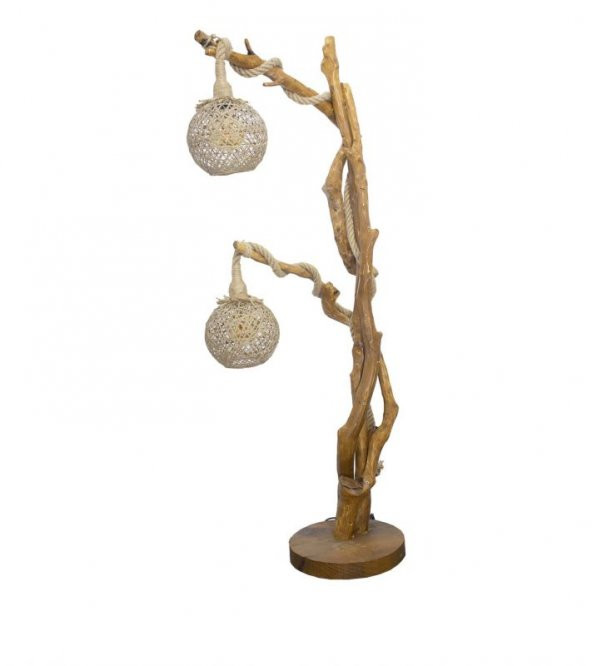 Lambader 12964 Sarmaşık 2 li ATMACA Doğal malzeme Kuru Zeytin çam dalı El Yapım