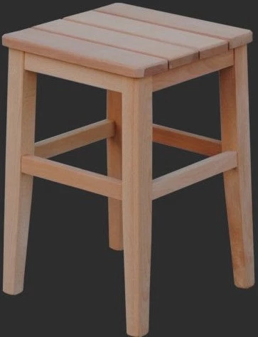 Tabure 12888 Izgara Model Kayın Torna ayak gövde HAM ürün Kutuda sevk El Yapım