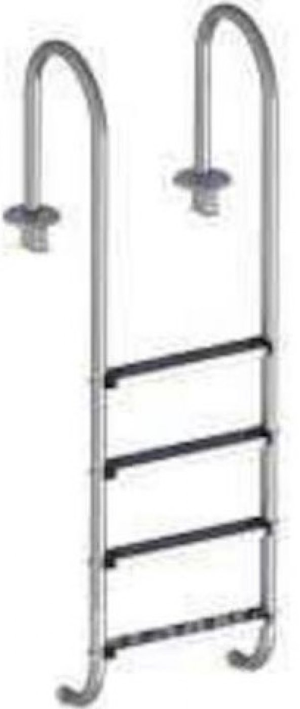 Havuz 12843 Merdiven 316 Kalite Paslanmaz Çelik CNC kesim 4 Basamak El Yapım - 2