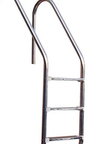 Havuz 12846 Merdiveni 316 Kalite Paslanmaz Çelik CNC kesimli 3 Basamaklı El Yapım - 2