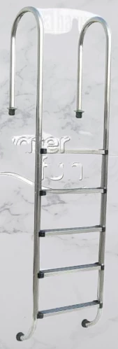 Havuz Merdiveni 304 Kalite 12807 Paslanmaz Çelik CNC kesimli 5 Basamaklı El Yapım - 2